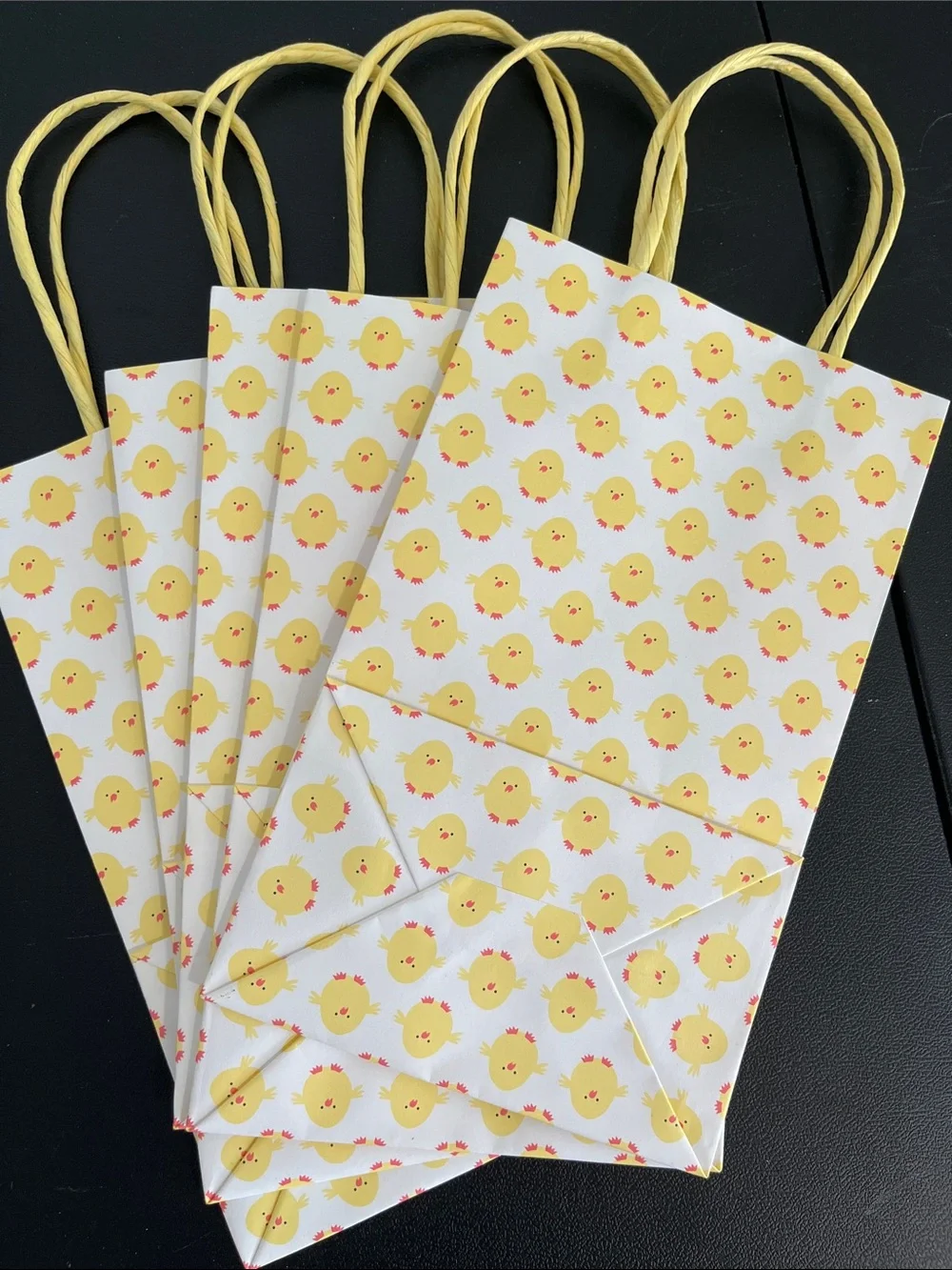 Easter Bunny & Chick Party Gift Bags - Set of 9- NWOT